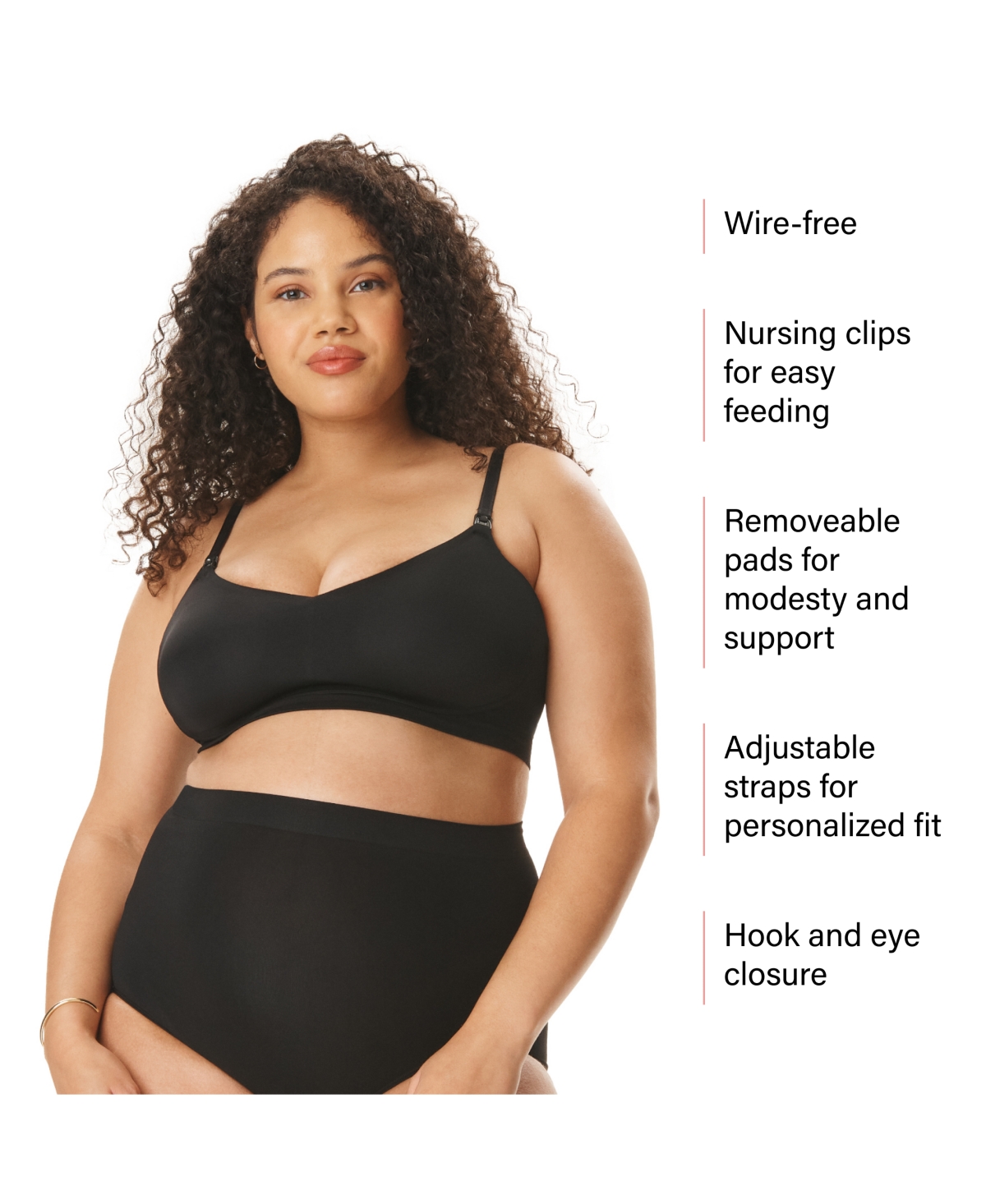 Motherhood Maternity Wireless Micro Nursing Bra