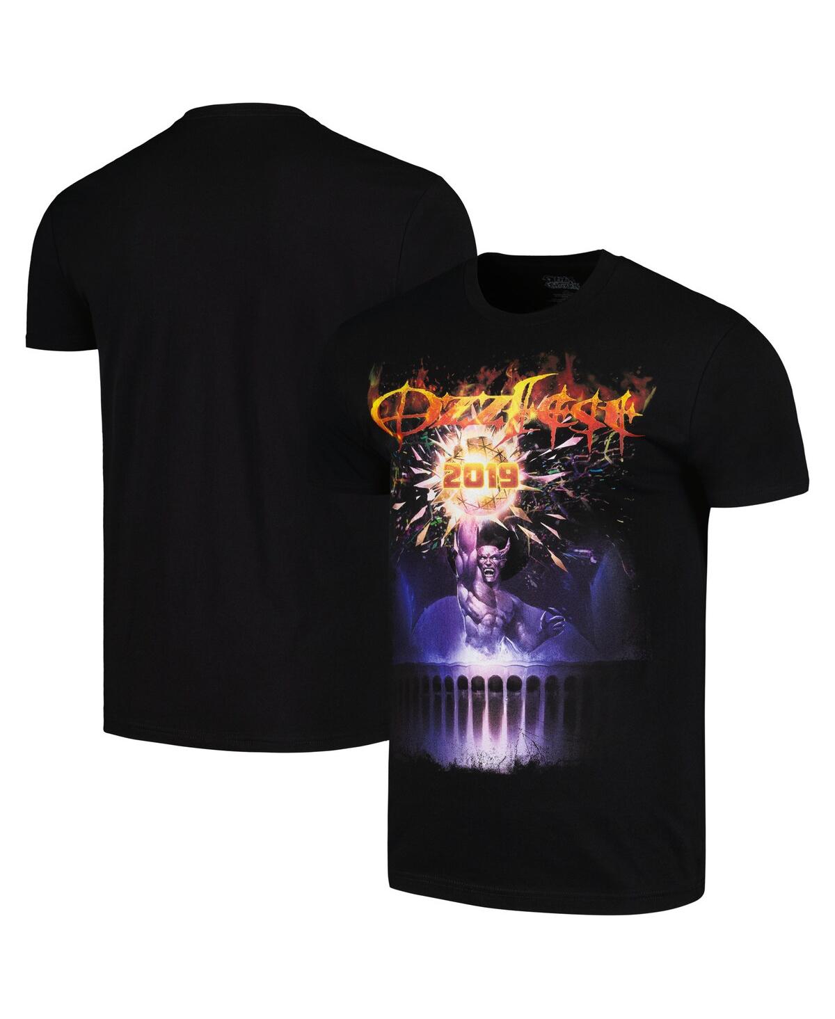 Men's Black Ozzy Osbourne Ozzfest Nye 2019 T-Shirt - Black