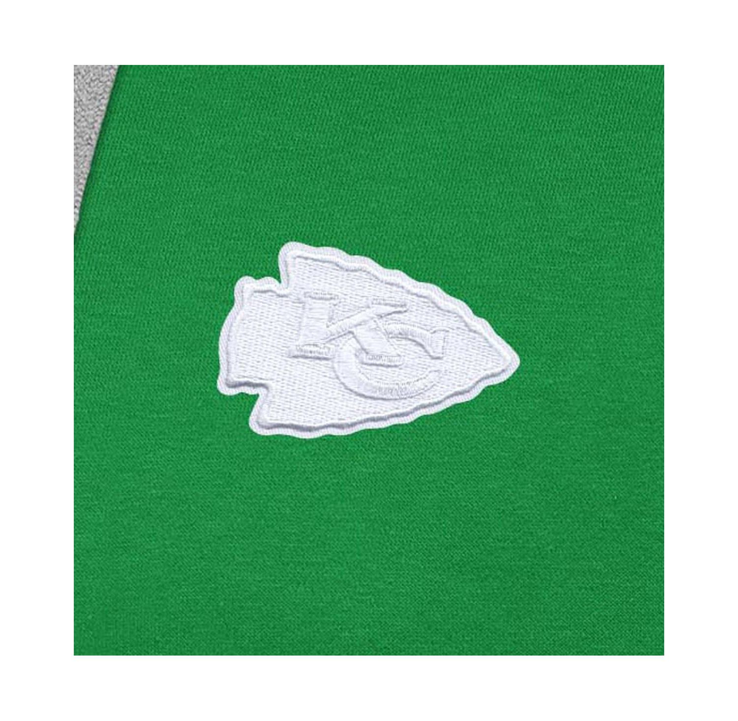 Men's Kelly Green Kansas City Chiefs St. Patrick's Day Victory Pullover Hoodie