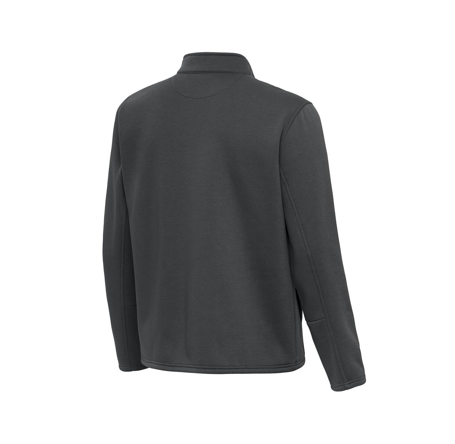 Men's Pewter Philadelphia Eagles Twist Quarter-Zip Pullover