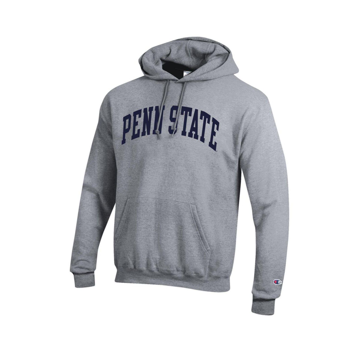 Men's Navy Penn State Nittany Lions Basic Arch Fleece Pullover Hoodie