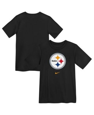 Nike - Preschool Black Pittsburgh Steelers Primary Logo Legend Performance T-Shirt