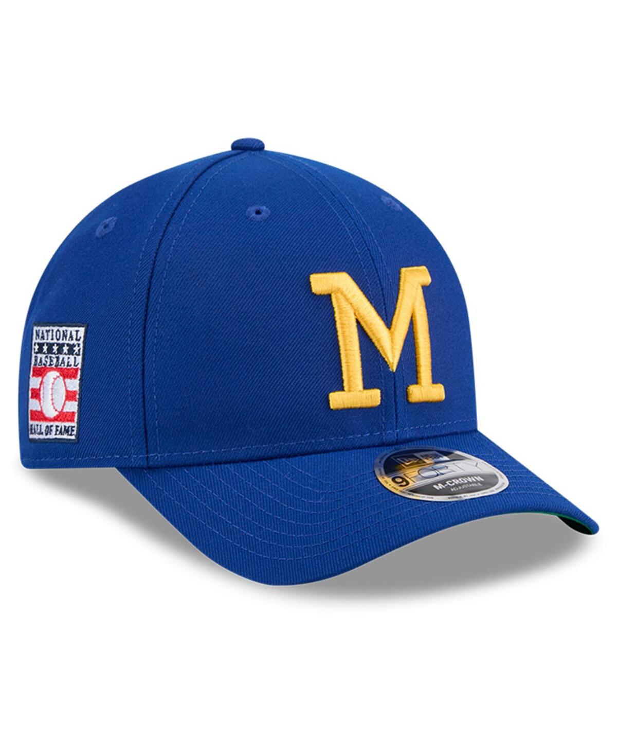 Men's Royal Milwaukee Brewers Baseball Hall of Fame 9FORTY M-Crown Adjustable Hat - Royal