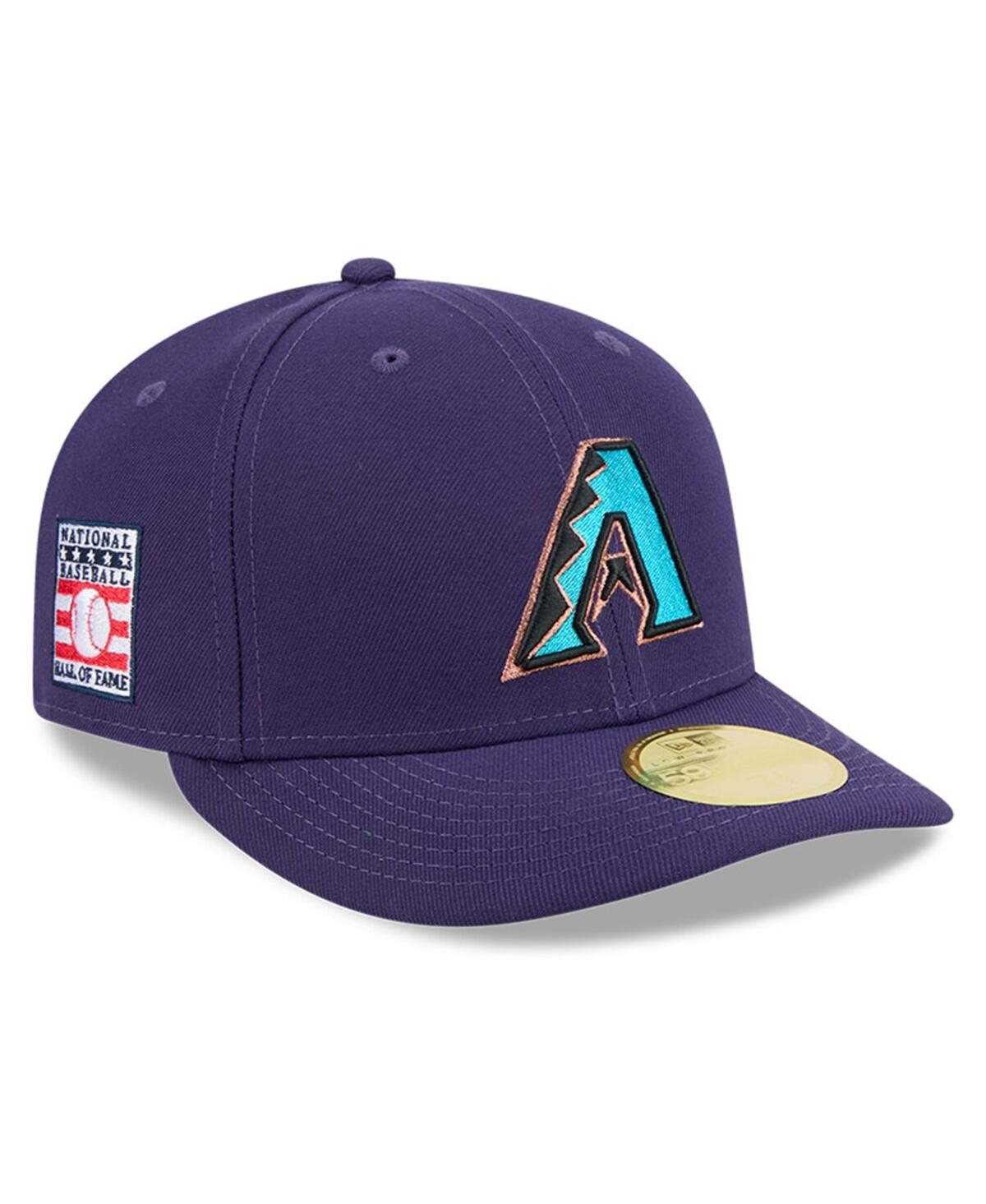 Men's Purple Arizona Diamondbacks Baseball Hall of Fame 59FIFTY Low Profile Fitted Hat - Purple