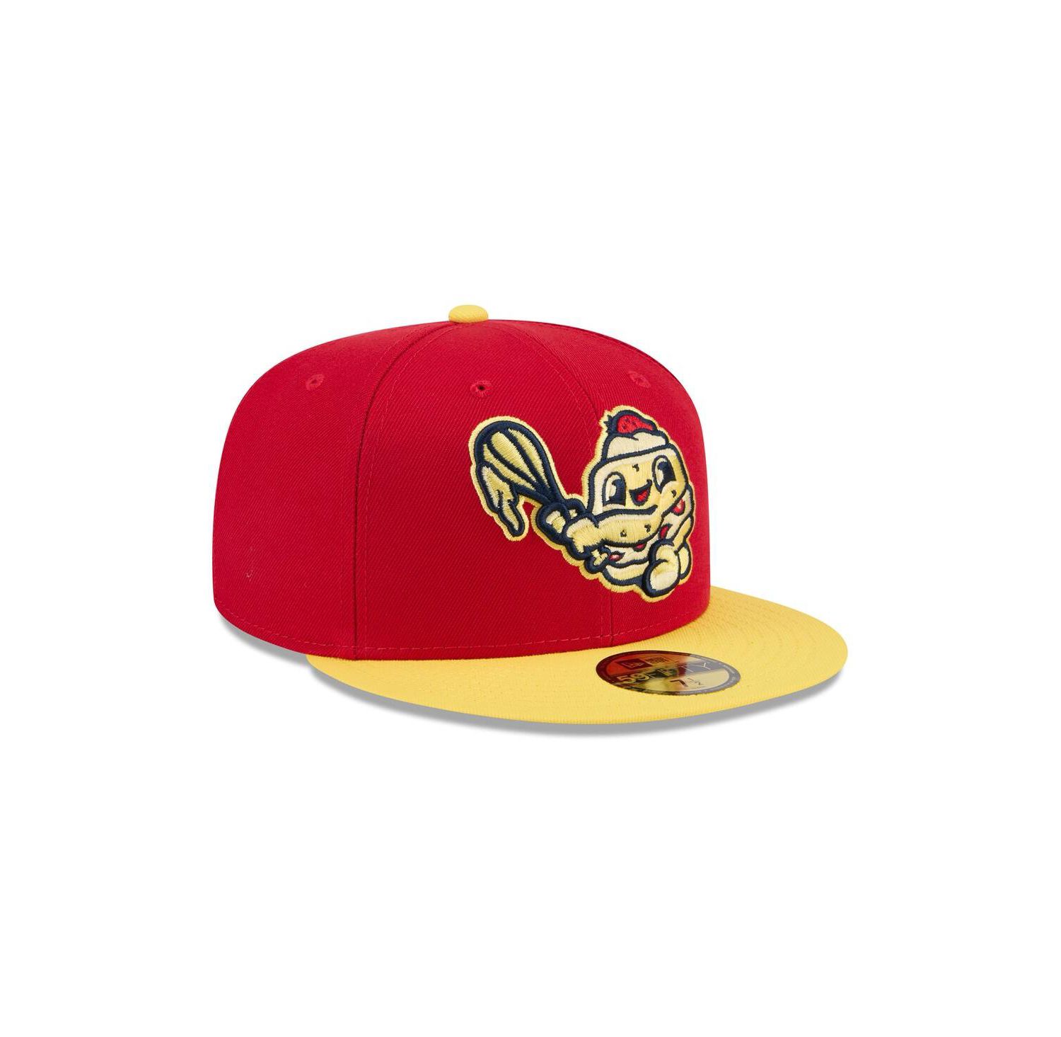 Men's Red Binghamton Rumble Ponies Theme Nights 59FIFTY Fitted Hat