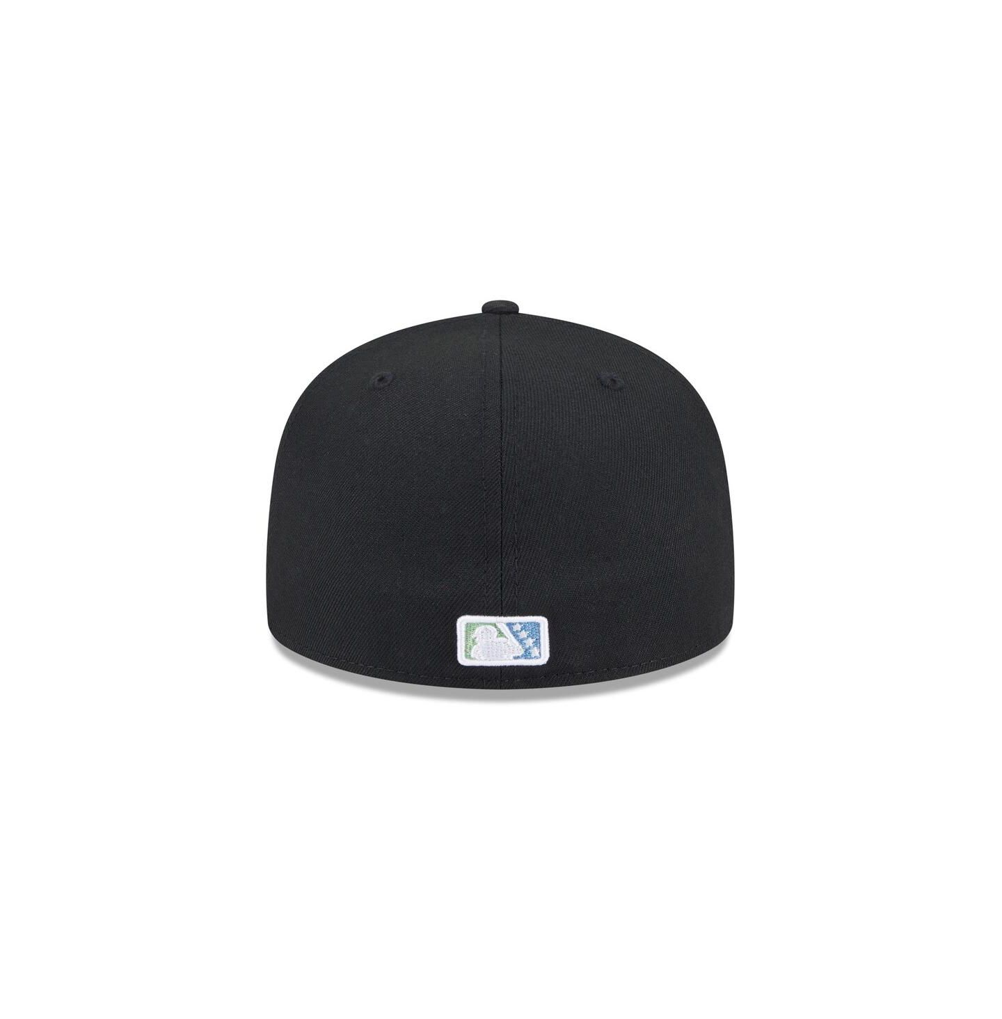 Мужская кепка New Era Black Harrisburg Senators Theme Nights 59FIFTY Fitted Hat — фото 2