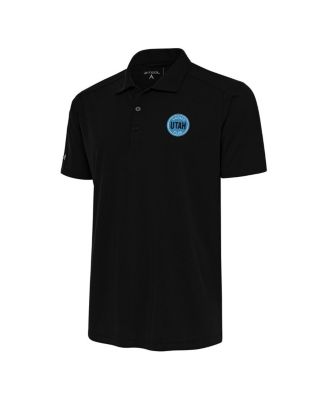 Men's Black Utah Hockey Club Tribute Polo Shirt