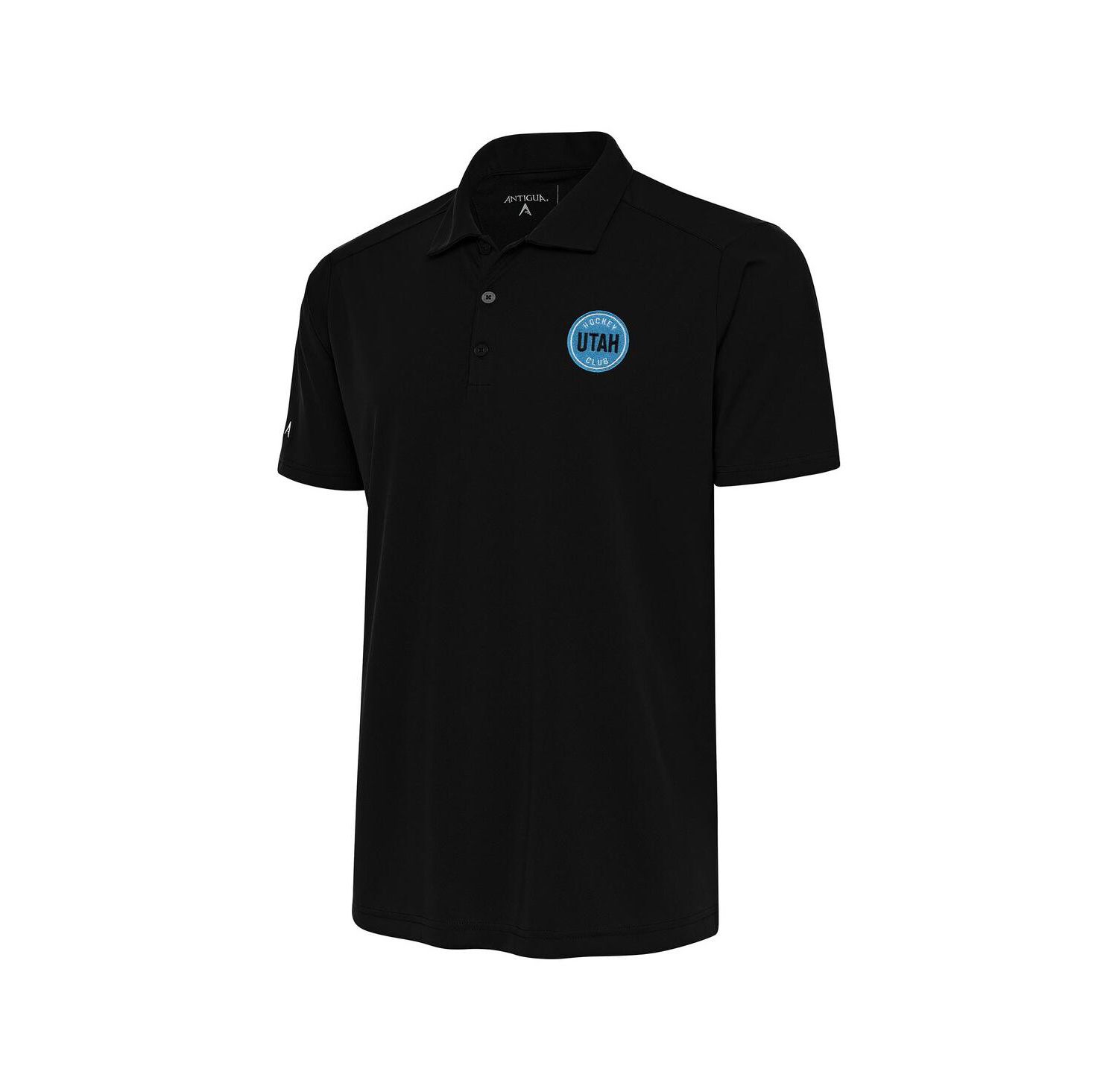 Men's Black Utah Hockey Club Tribute Polo Shirt