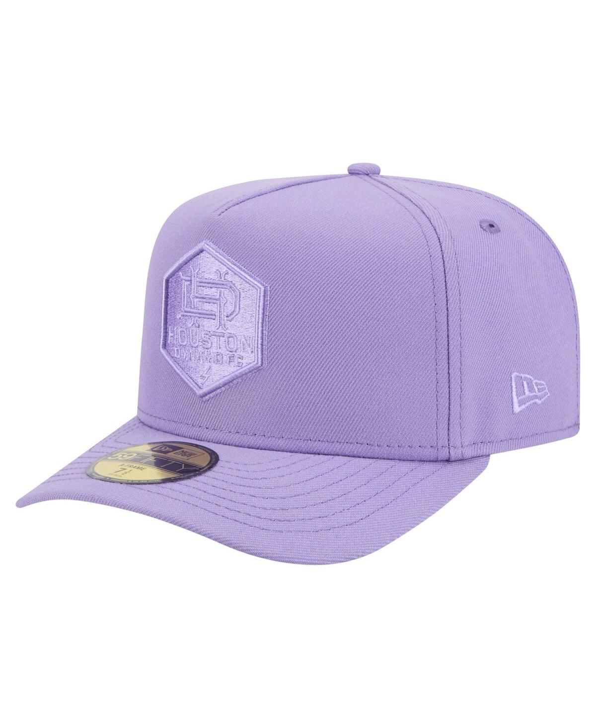 Men's Purple Houston Dynamo Fc Color Pack A-Frame 59FIFTY Fitted Hat - Purple