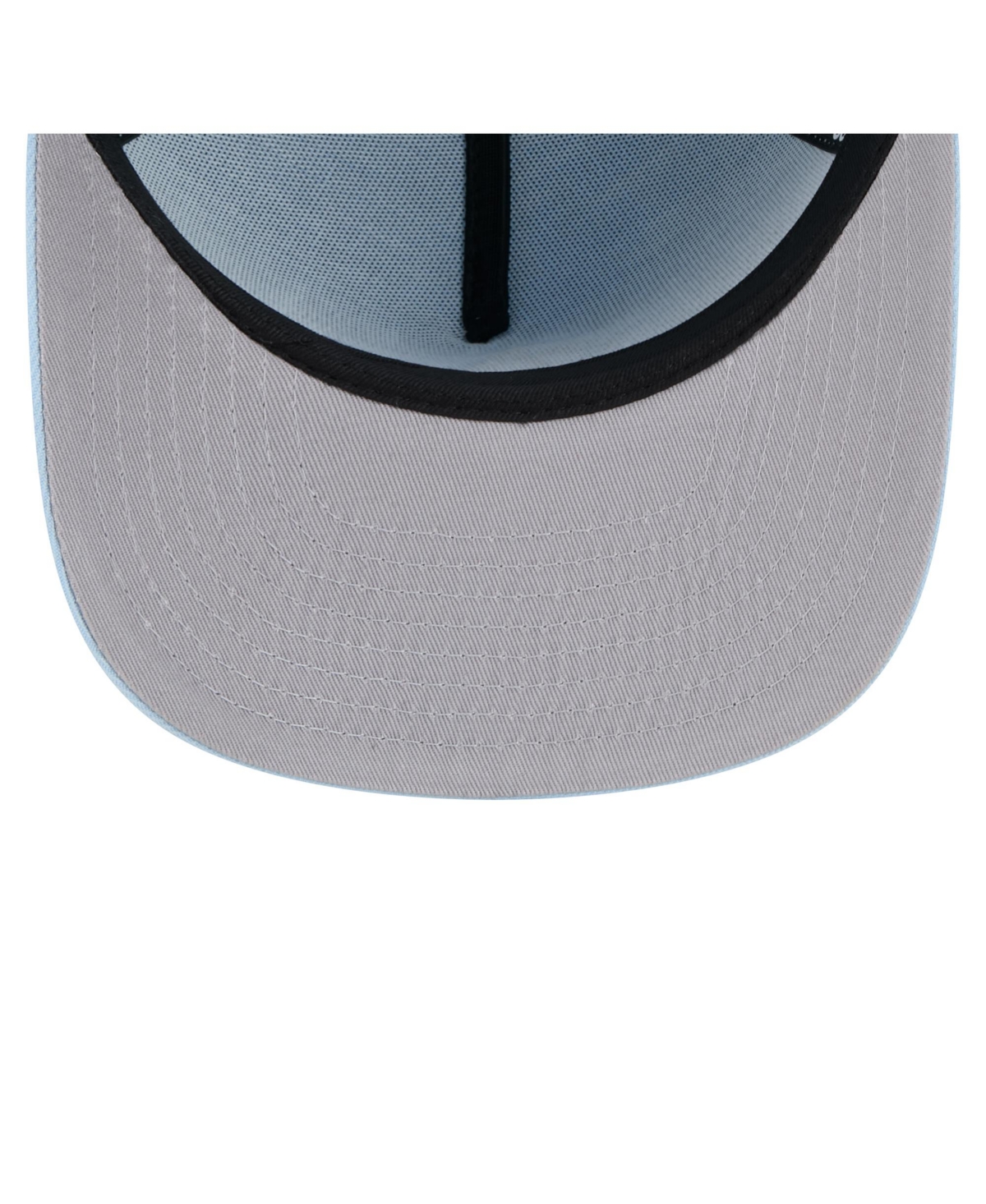 New Era Men's Light Blue Athletics Color Pack A-frame 59fifty Fitted Hat In Blue