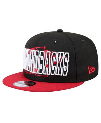 New Era - Men's Black Arizona Diamondbacks Splatter 9FIFTY Snapback Hat