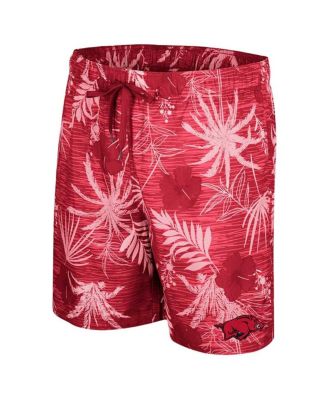 Men's Cardinal Arkansas Razorbacks What Else is New Swim Shorts