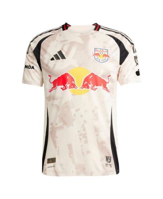 Men's Daniel Edelman Tan New York Red Bulls 2025 Stone Kit Authentic Player Jersey