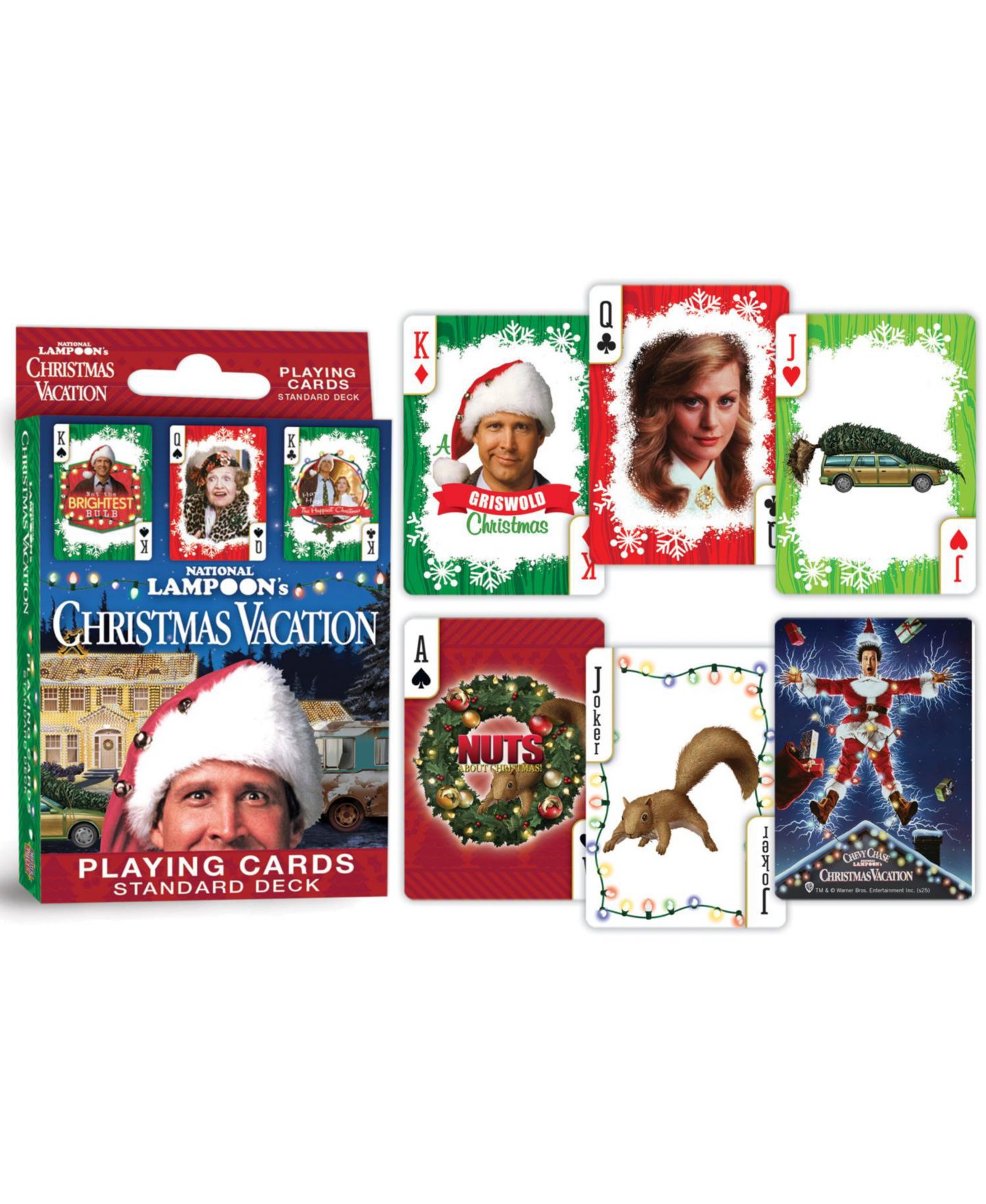 Детские игрушки Masterpieces National Lampoon's Christmas Vacation Playing Cards, 54 Cards, Ages 5+ — фото 3