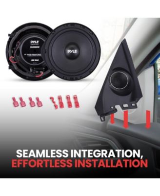 Two-Way Coaxial Speaker Systems, 6.5'' for 2006-Up HONDA & ACURA, 300 Watts, 4 Ohm Impedance (Pair)