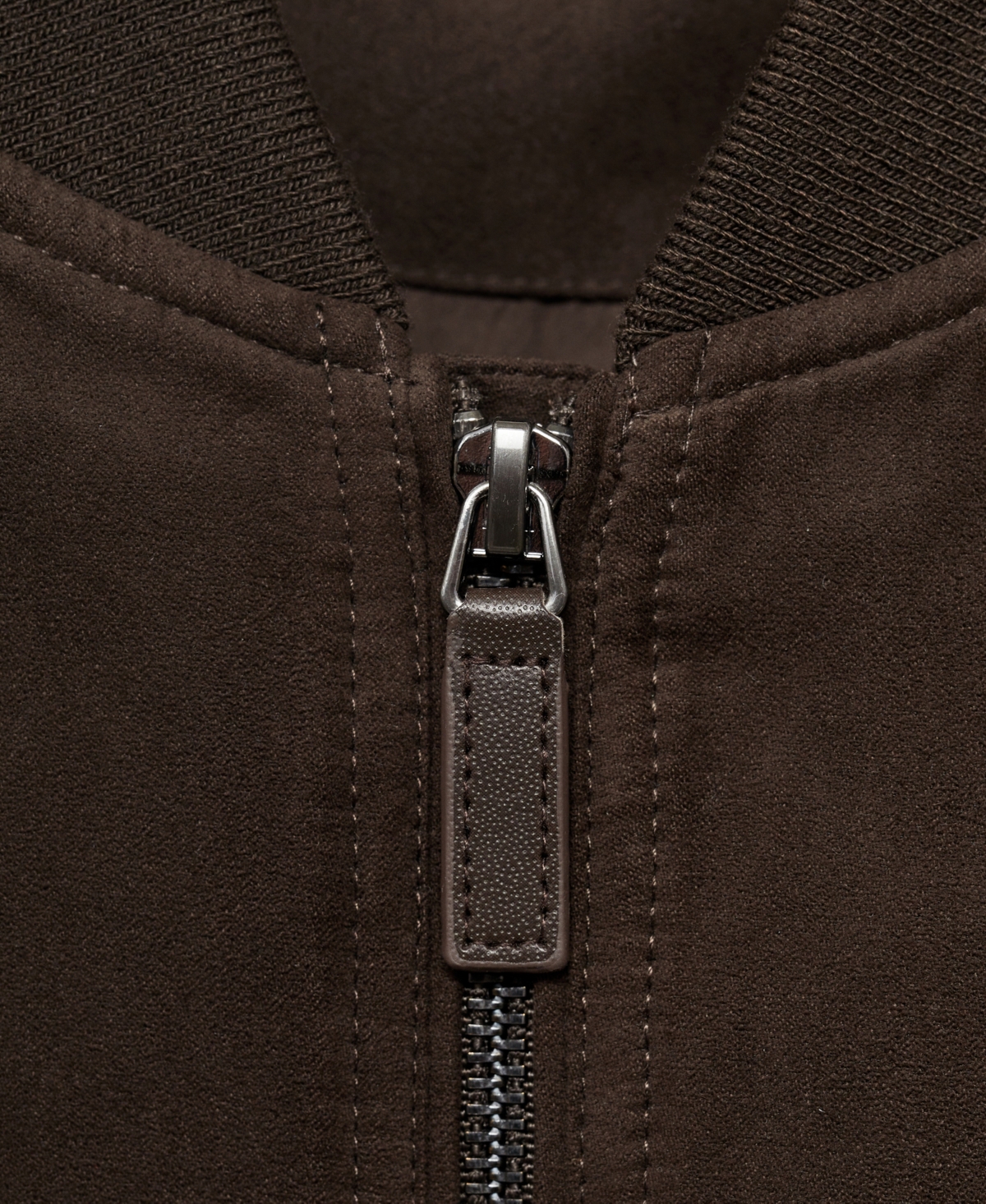 Mango Men's Suede-effect Bomber Jacket In Brown