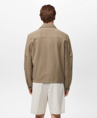 Men's Pockets Lyocell Jacket