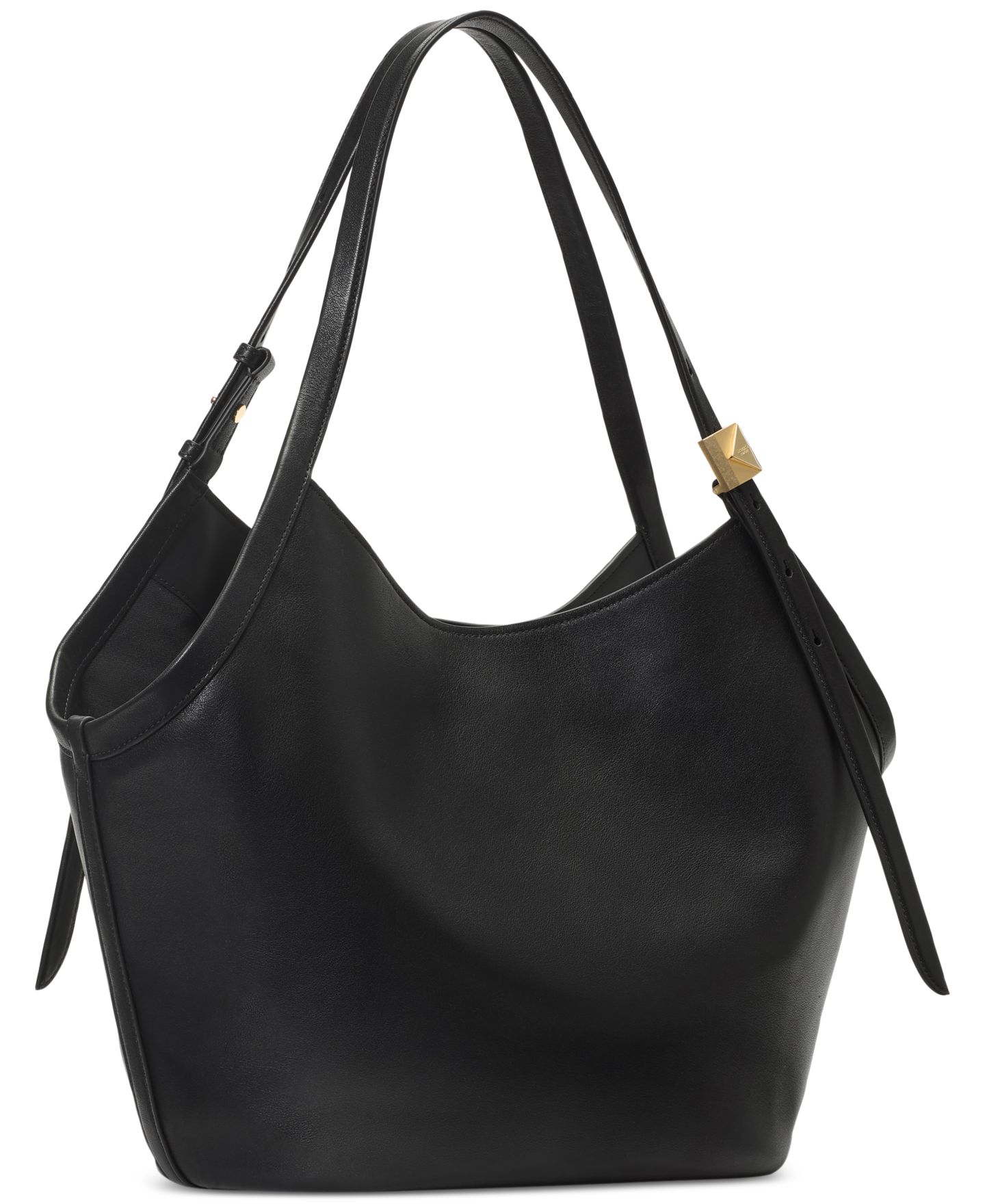 Женская сумка kate spade new york Deco Tulip Large Leather, цвет: Чёрный — фото 3