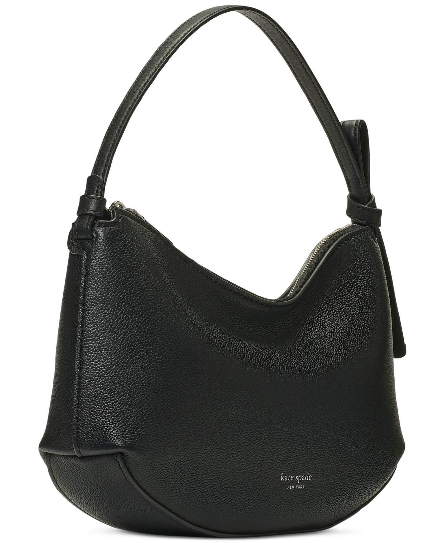 Loop Pebbled Leather Medium Shoulder Bag