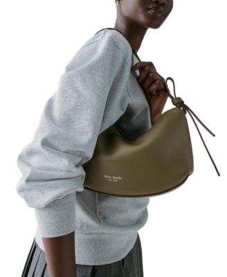 Loop Medium Pebbled Leather Shoulder Bag