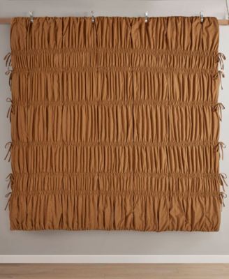 Mia Ruched 3-Pc. Comforter Set, Queen