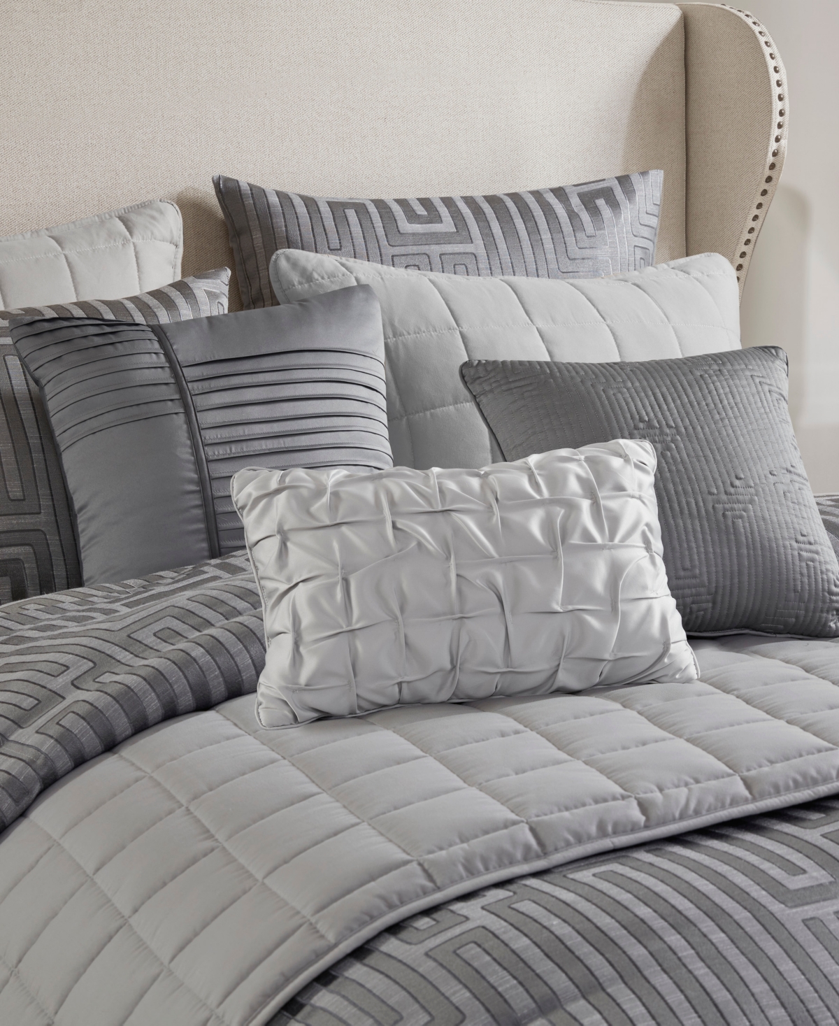 Madison Park Royce Luxury Jacquard 10-Pc. Comforter Set