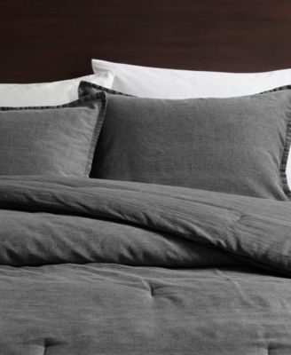 Mckenzie Twill Washed 2-Pc. Comforter Set, Twin/Twin XL