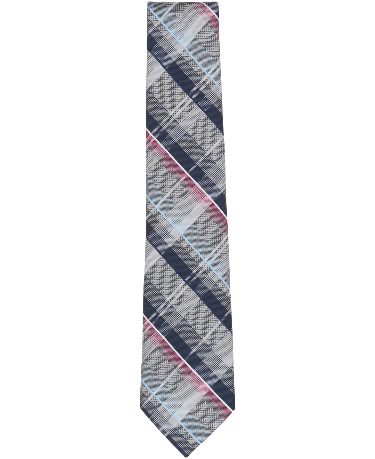 Perry Ellis Portfolio Men's Brody Plaid Pattern Classic Tie In Multi