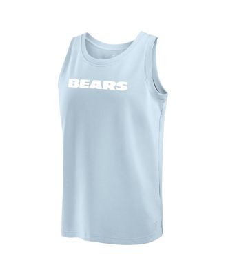 Men's Light Blue Chicago Bears Elements Tank Top