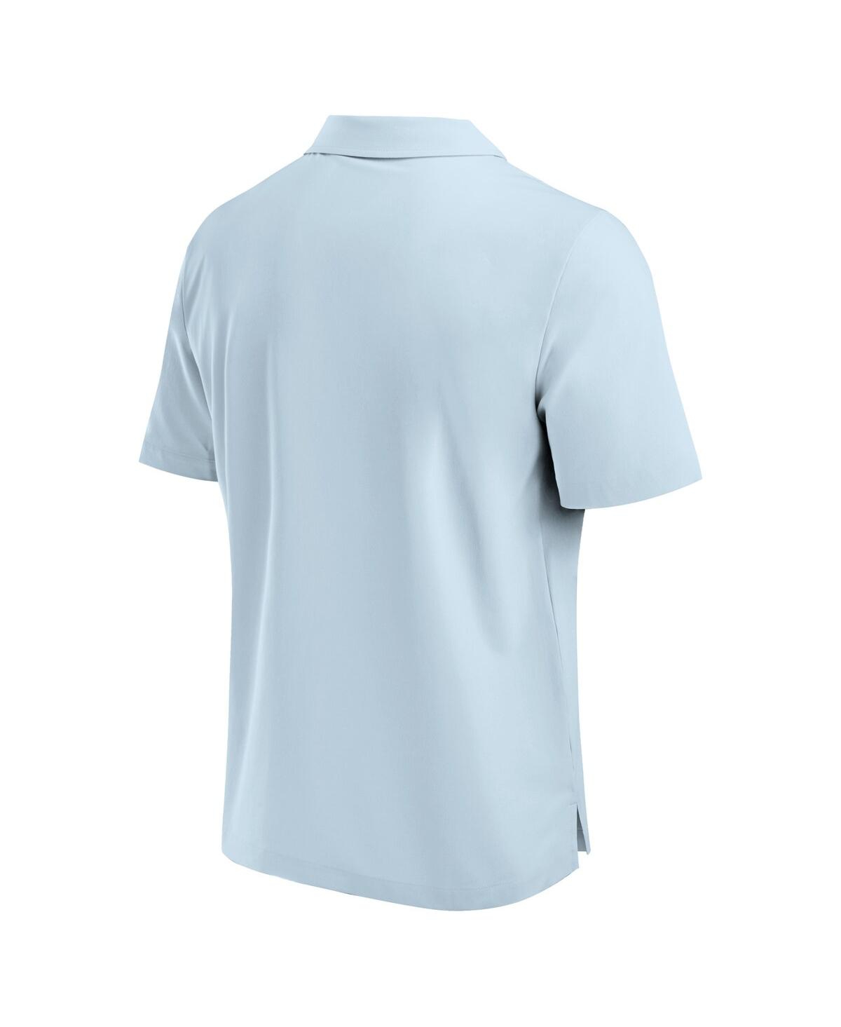 Fanatics Men's Light Blue Los Angeles Dodgers Front Office Button-up Shirt In Blue
