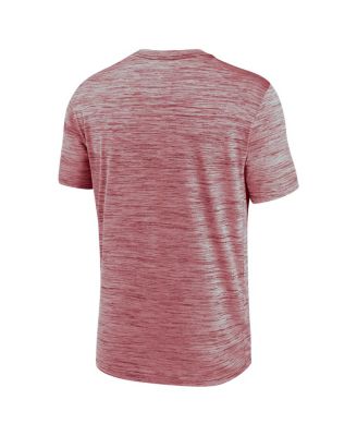 Men's Cardinal USC Trojans Campus Center Block Velocity Performance T-Shirt