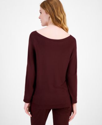 Women's Boat-Neck Dolman-Sleeve Sweater, Macy's Exclusive