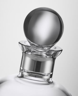 Elegance Round Stopper Short Decanter, 37.2 Oz