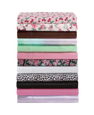 CLOSEOUT! Satin 3-Pc. Sheet Set, Twin