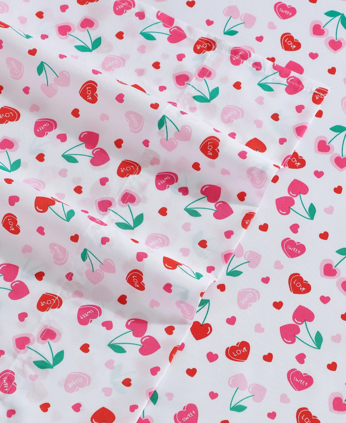 Betsey Johnson Silky Microfiber Printed 4-pc. Sheet Set, Full