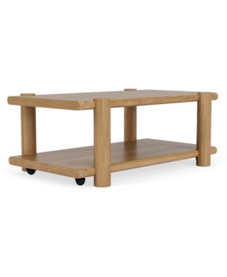 Taos 46" Solid Oak Coffee Table