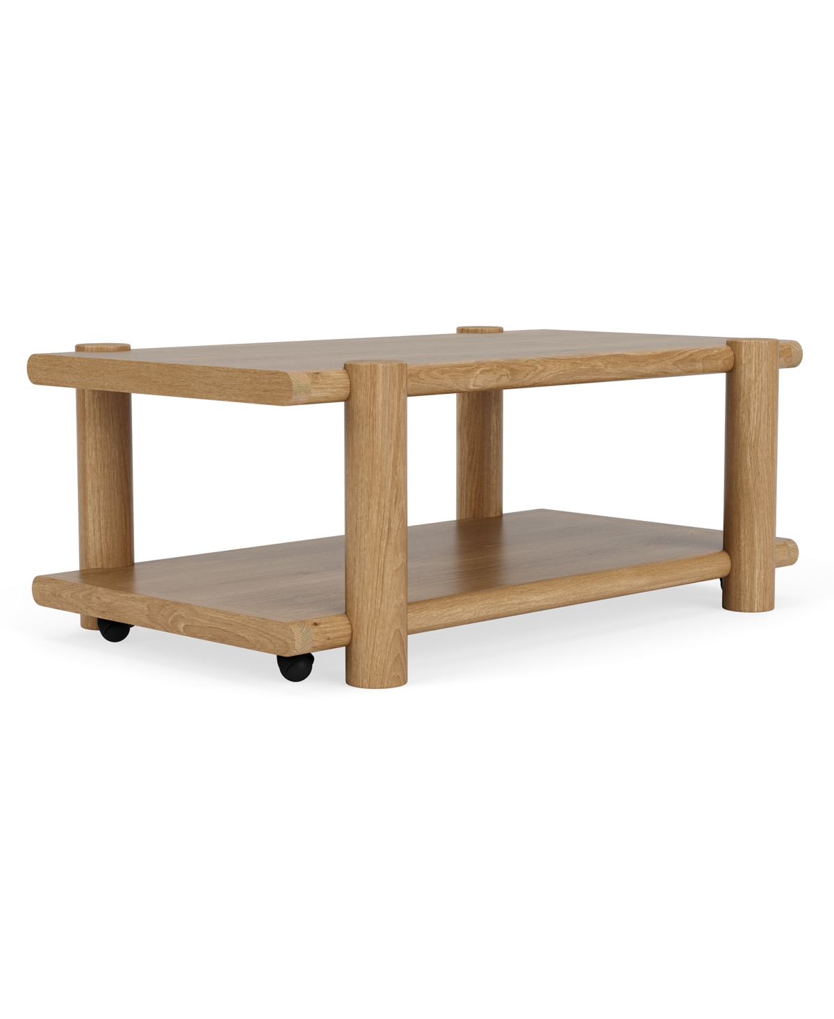 Macy's Tao 46" Taos Solid Oak Cocktail Table