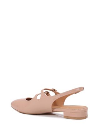 Rosalie Double-Strap Mary Jane Flats