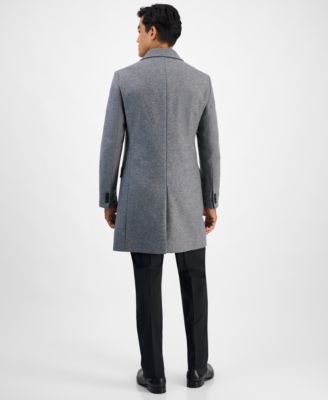 Men's Slim-Fit Wool-Cashmere Overcoat