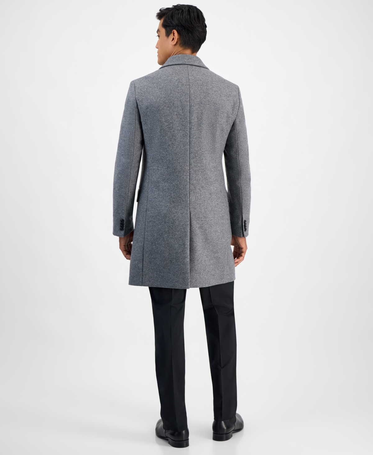 Hugo by Boss Men's Slim-Fit Wool-Cashmere Overcoat