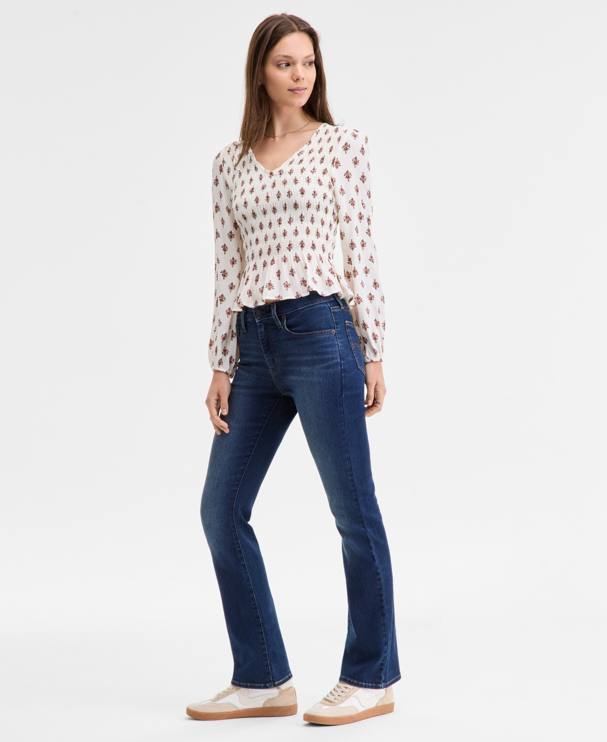 Levi's Women's 725 High-waist Bootcut Jeans In Blue