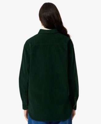 Women's Corduroy Button Up Top