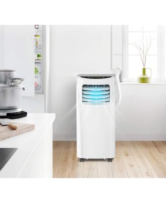 8000 BTU 3 in 1 Portable Cooler Fan Dehumidifier with Wheels Air Conditioner