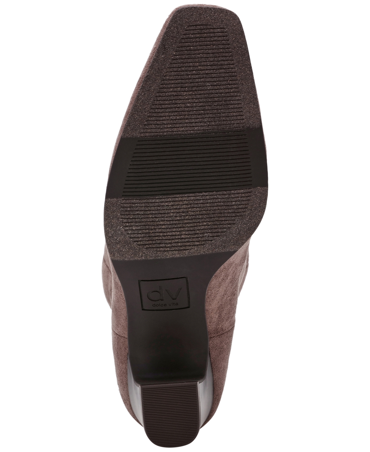 Dv Dolce Vita Women's Stryker Wide-calf Over-the-knee Pull On Heeled Boots In Brown