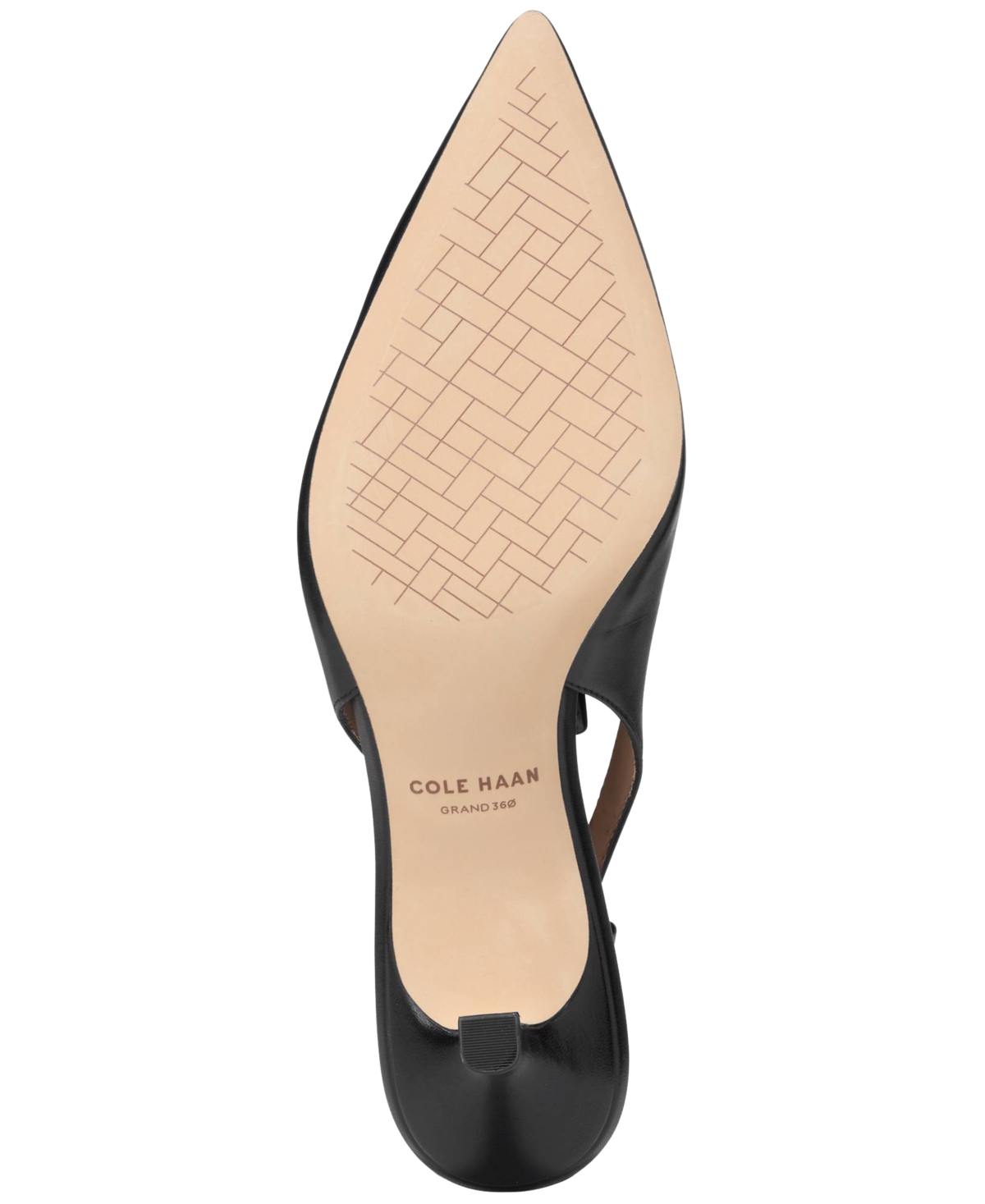 Cole Haan Hansell Slingback Pointed Toe Pump In Black