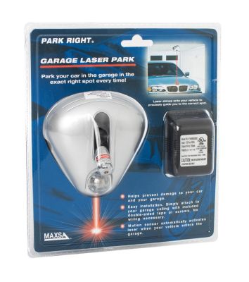 Park Right White Garage Laser Park