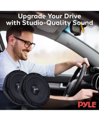 Two-Way Component Speaker Systems, 6.5'' for 2006-Up HONDA CIVIC, 300 Watts, 4 Ohm Impedance (Pair)