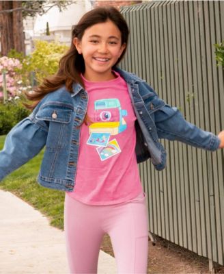 Girls Long Sleeve Graphic Tee