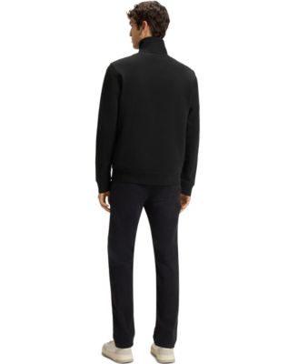 Men's Logo Badge Zip-Up Sweatshirt