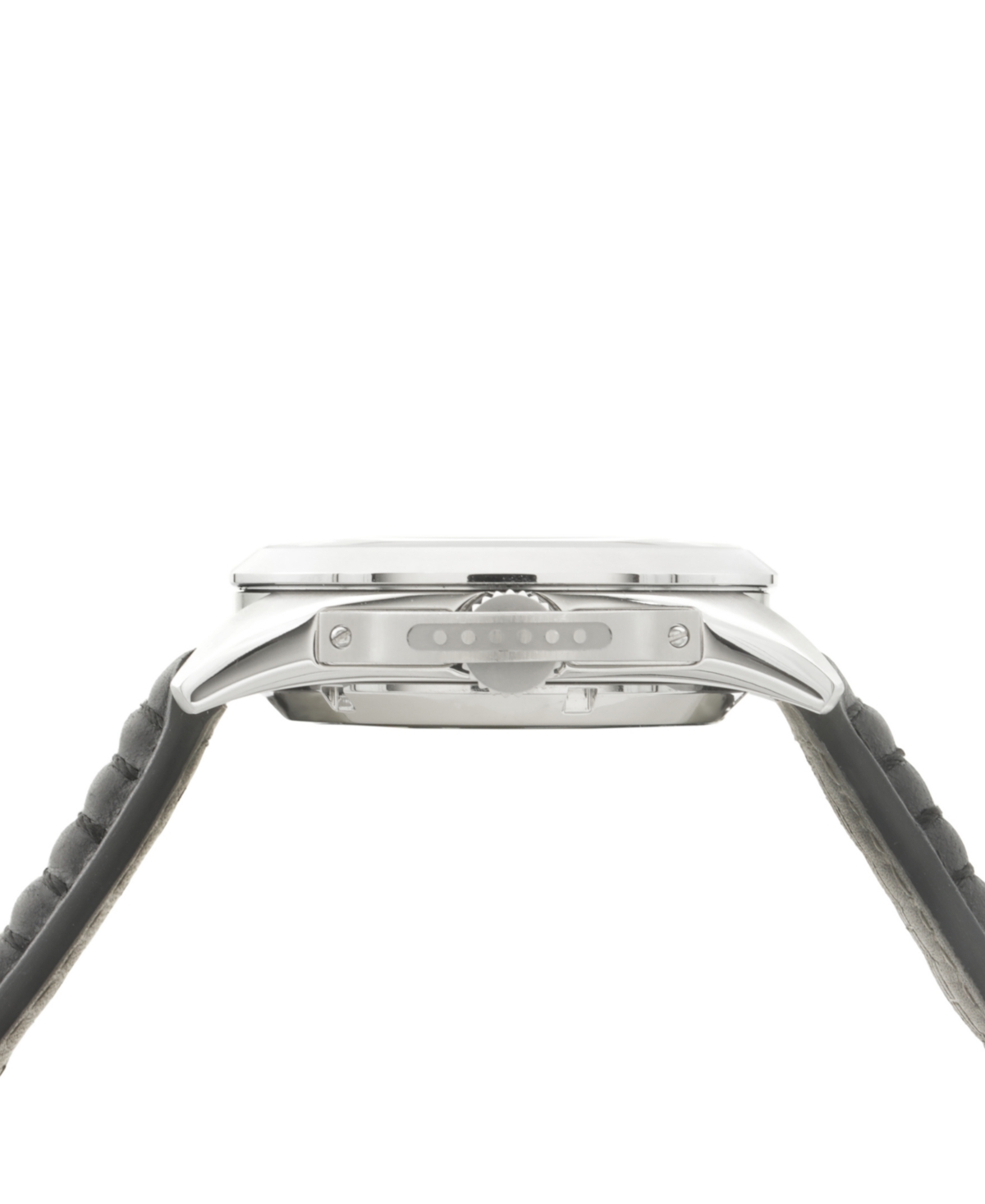 Avi-8 Men's P-51 Mustang Black Leather Strap Watch, 43mm